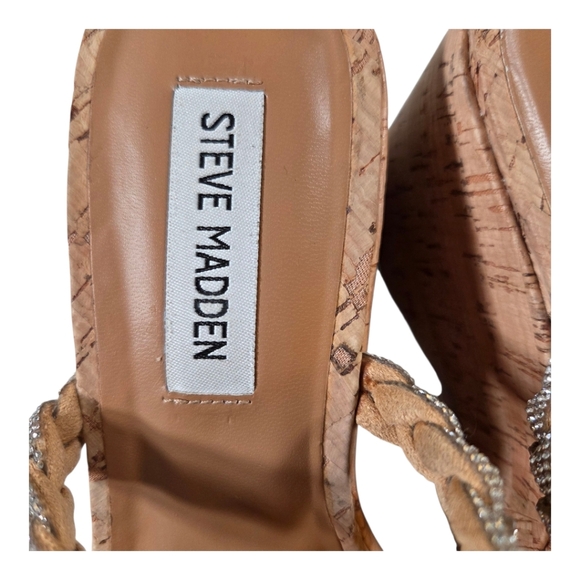 Steve Madden Dayna Wedge Sandals Size 6 - Picture 3 of 9